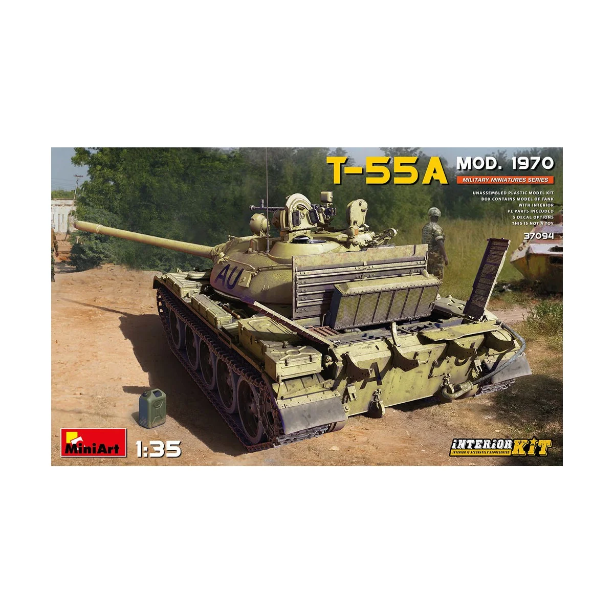 T-55A Mod. 1970 Interior Kit, 1/35 - MiniArt 37094