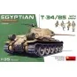 Egyptian T-34/85 w/crew, 1/35 - MiniArt 37098