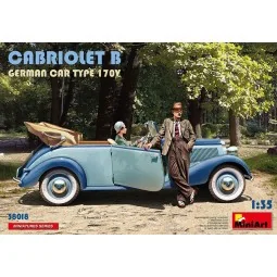 Cabriolet B German Car Type 170V, 1/35 - MiniArt 38018