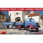 German Truck L1500S W/Cargo Trailer, 1/35 - MiniArt 38023