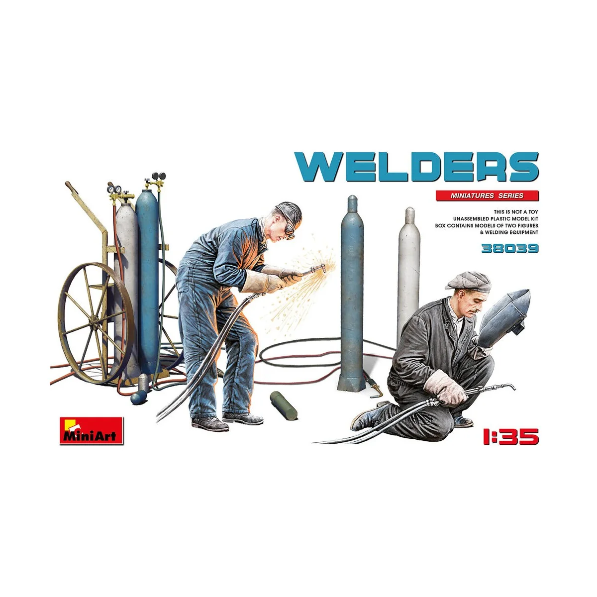 Welders, 1/35 - MiniArt 38039