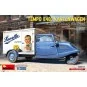 Tempo E400 Kastenwagen 3-Wheel Delivery Box Track, 1/35 - MiniArt 3...