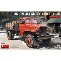 Us 1, 5T 4x4 G506 Flatbed Truck, 1/35 - MiniArt 38056