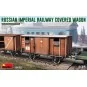 Russian Imperial Railway Covered Wagon, 1/35 - MiniArt 39002