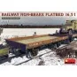Railway Non-brake Flatbed 16, 5 t, 1/35 - MiniArt 39004