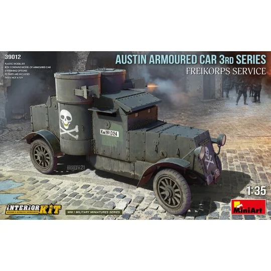 Austin Armoured Car 3rd Series: Freikorps Service. Interior Kit, 1/...
