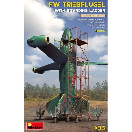 Focke Wulf Triebflugel with Boarding Ladder, 1/35 - MiniArt 40005