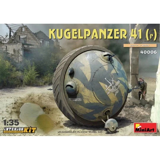 Kugelpanzer 41( r ). Interior Kit, 1/35 - MiniArt 40006