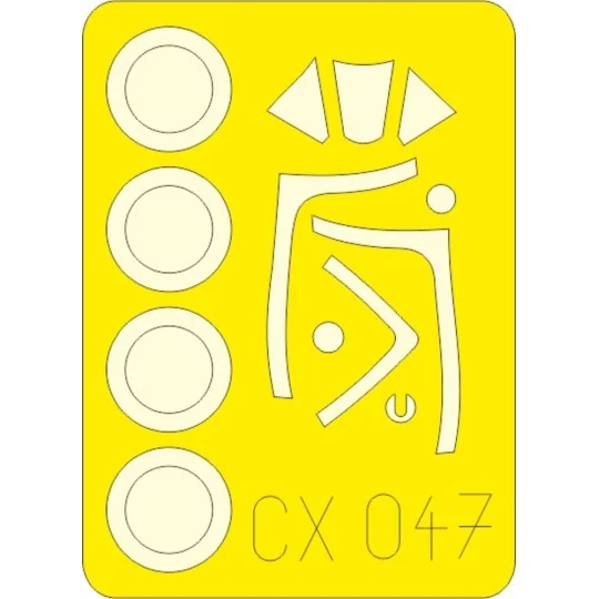 P-47D Bubbletop LööKplus TAMIYA - Eduard Accessories 674029