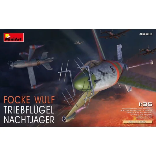 Focke Wulf Triebflugel Nachtjager, 1/35 - MiniArt 40013