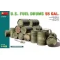 U.S. Fuel Drums 55 Gal., 1/48 - MiniArt 49001