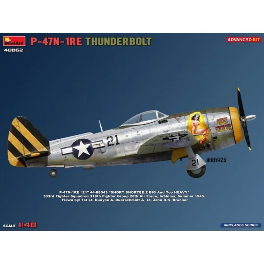 P-47N-1RE Thunderbolt. Advanced Kit, 1/48 - MiniArt 48062