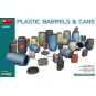 Plastic Barrels & Cans, 1/48 - MiniArt 49010