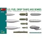 U.S. Fuel Drop Tanks and Bombs, 1/48 - MiniArt 49015