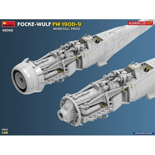 Focke-Wulf Fw 190D-9. Mimetall Prod. Advanced Kit, 1/48 - MiniArt 4...