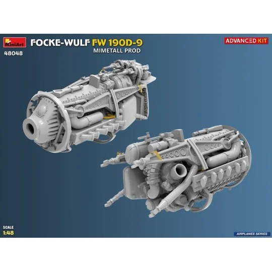 Focke-Wulf Fw 190D-9. Mimetall Prod. Advanced Kit, 1/48 - MiniArt 4...