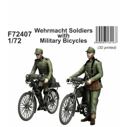 Wehrmacht Soldiers with Military Bicycles, 1/72 - CMK 129-F72407 2