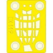 Mosquito NF Mk.II LööKplus TAMIYA, 1/72 - Eduard Accessories 674035 Mosquito NF Mk.II LööKplus TAMIYA, 1/72 - Eduard Accessories 674035