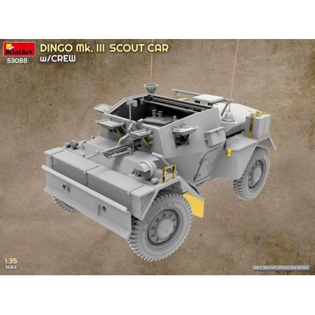 Dingo Mk. III Scout Car w/ Crew, 1/35 - MiniArt 53088