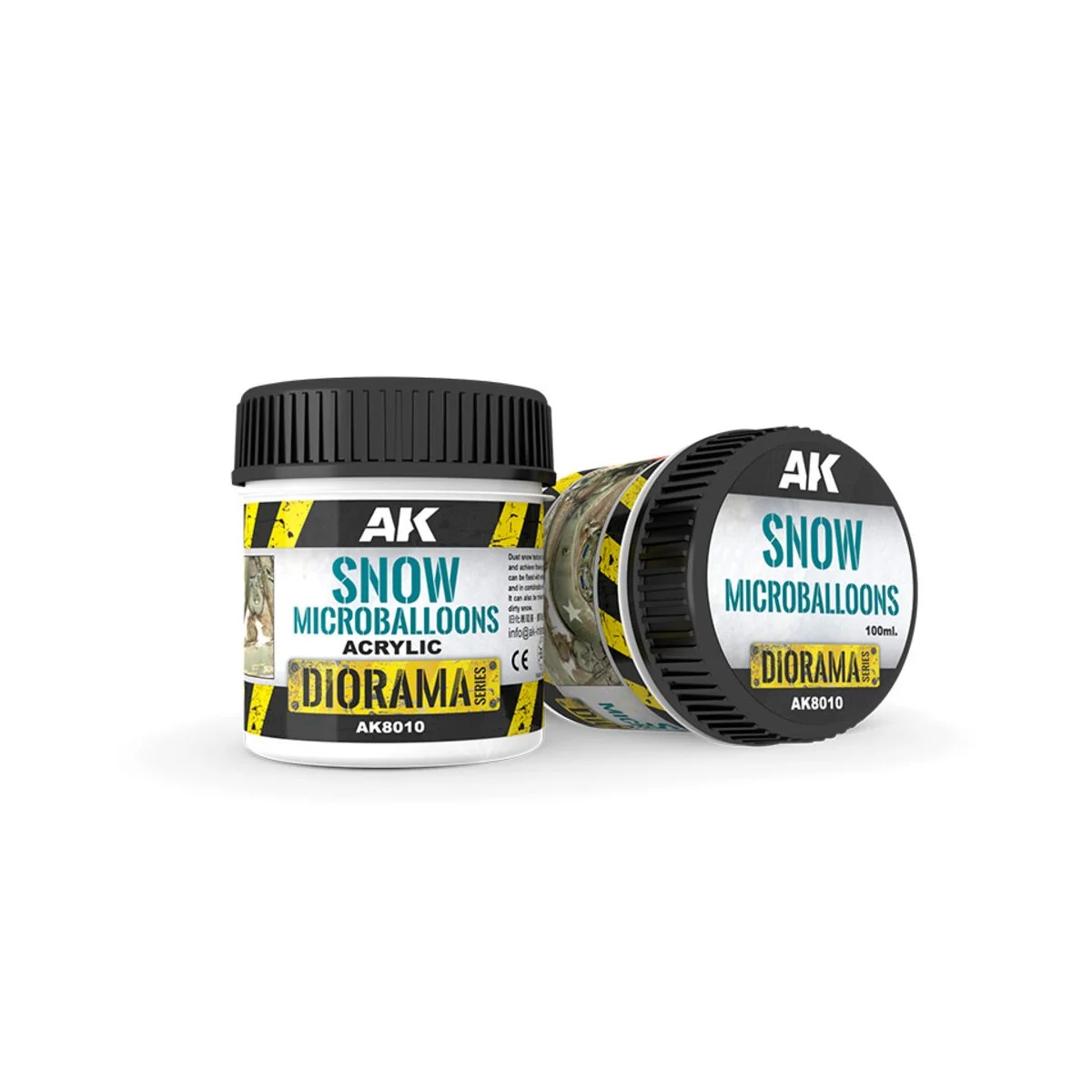SNOW MICROBALLOONS - 100ml - AK Interactive AK8010