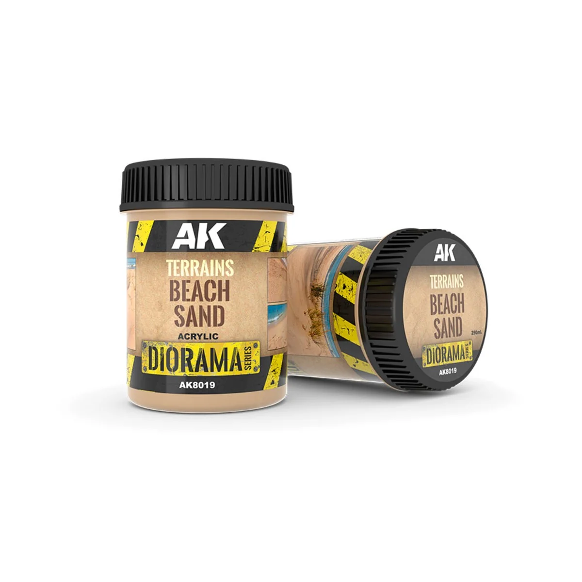 TERRAINS BEACH SAND - 250ml (Acrylic) - AK Interactive AK8019