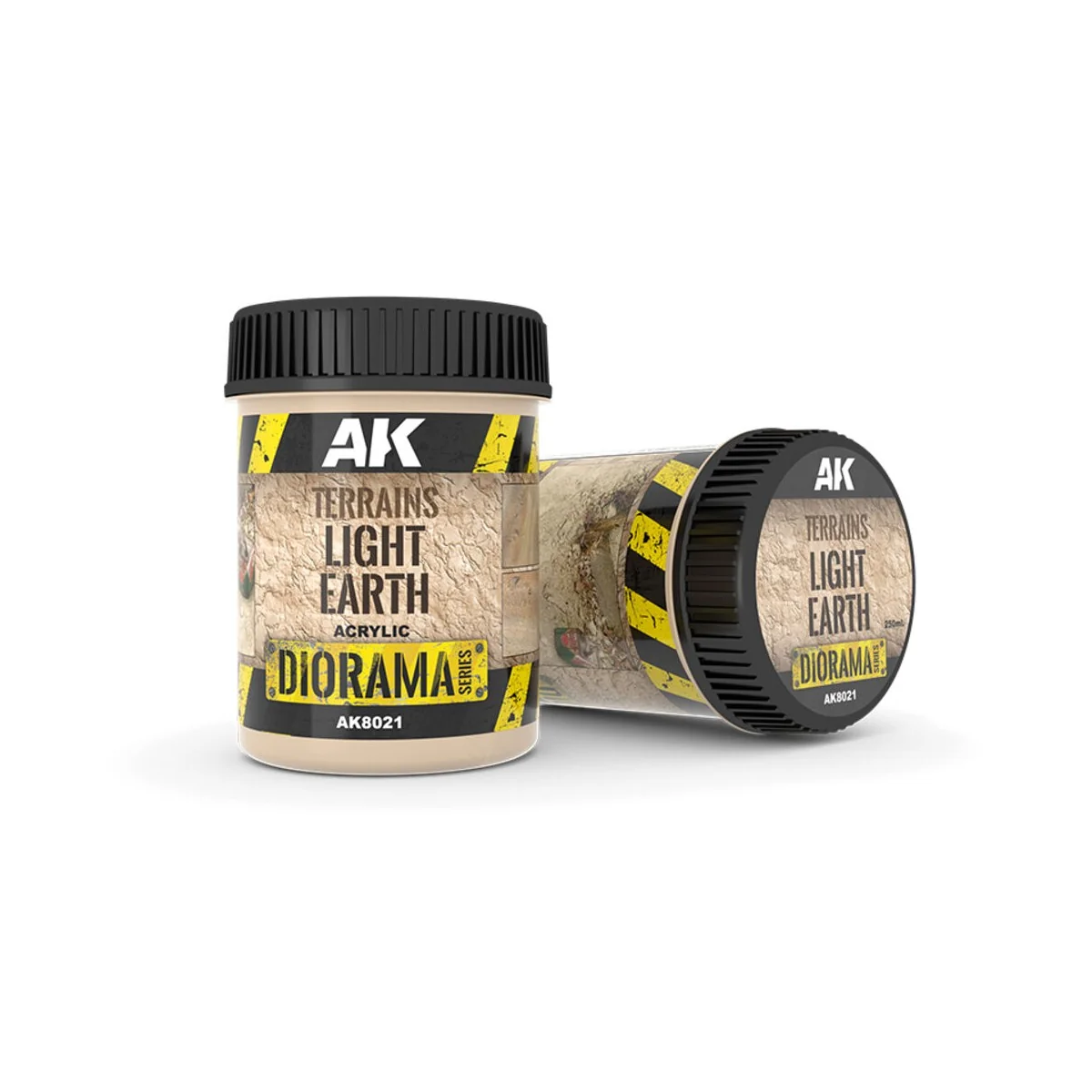 TERRAINS LIGHT EARTH - 250ml (Acrylic) - AK Interactive AK8021