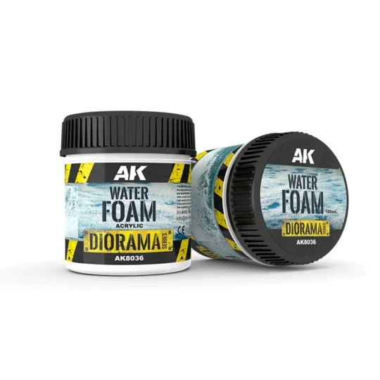 WATER FOAM - 100ml (Acrylic) - AK Interactive AK8036