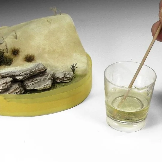 RESIN WATER 2-COMPONENTS EPOXY RESIN - 375ml - AK Interactive AK8043