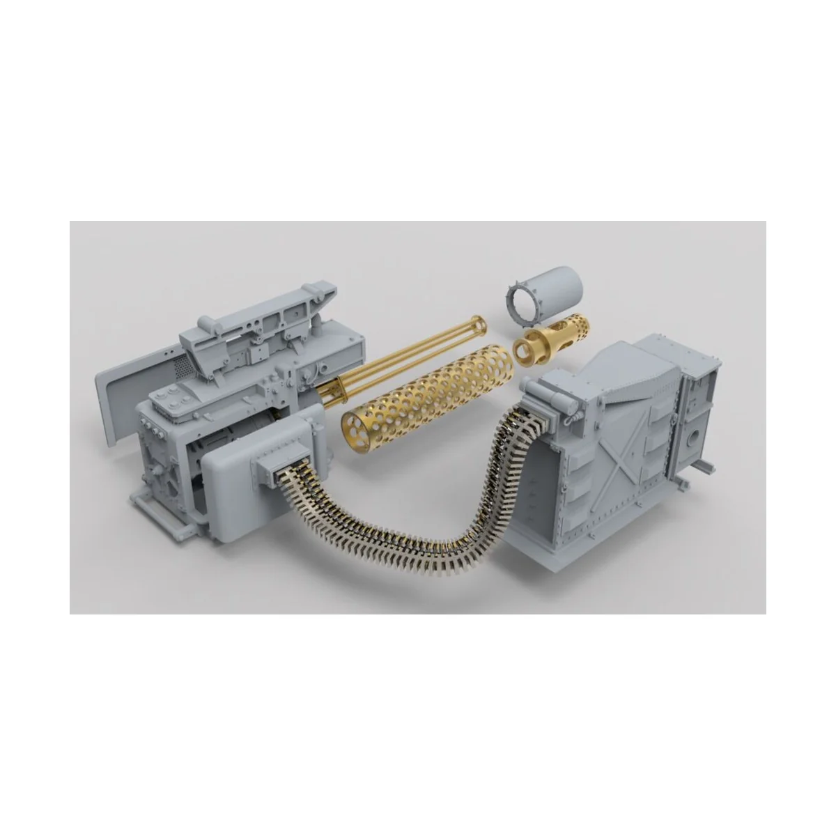 M197 20MM GATLING GUN LEFT SIDE (for “Knlghthawk”MH-60S), 1/35 - To...
