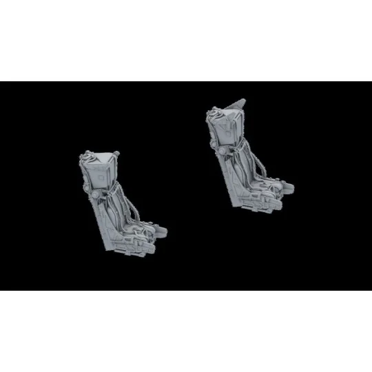 Mirage 2000 D/N 3D RESIN PRINTS OF ENGINES AND SEATS, 1/32 - Toucan...
