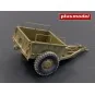 US ammunition trailer M10, 1/35 - Plus model 492