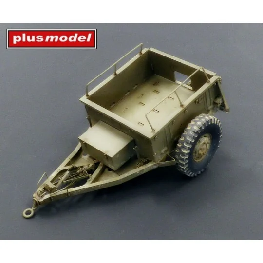 US ammunition trailer M10, 1/35 - Plus model 492