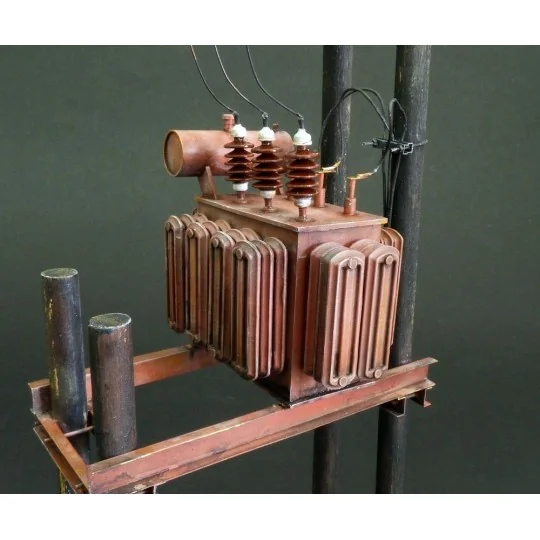 Transormer station, 1/35 - Plus model 535