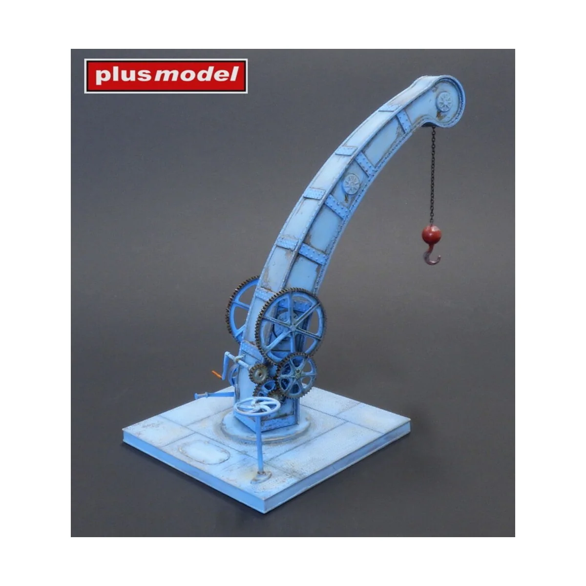 Hand operated port crane, 1/35 - Plus model 573