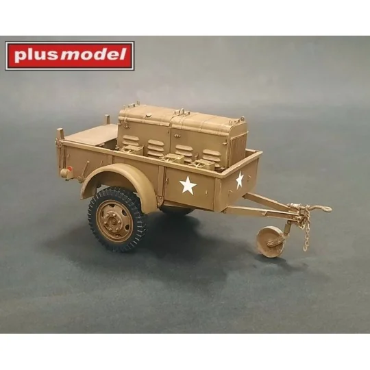 UD Generator trailer K-52, 1/35 - Plus model 542