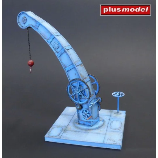 Hand operated port crane, 1/35 - Plus model 573