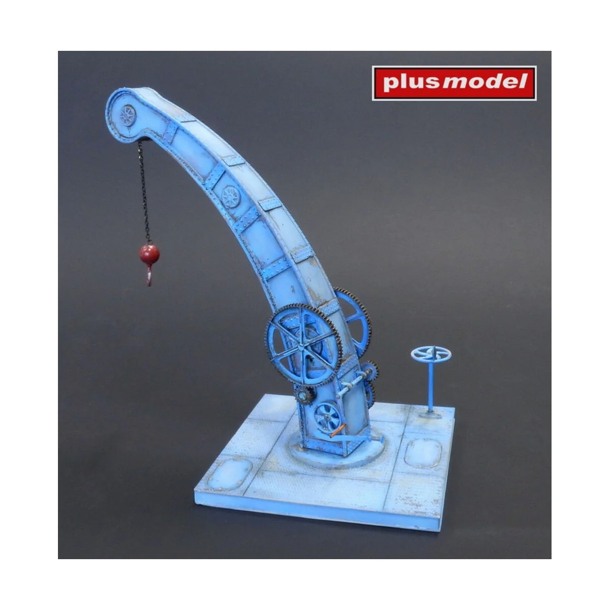 Hand operated port crane, 1/35 - Plus model 573