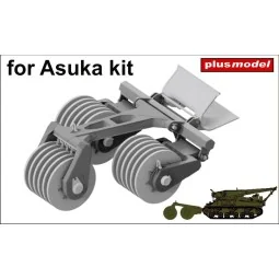 T1E1 US Mine exploder for Sherman – Asuka, 1/35 - Plus model 598