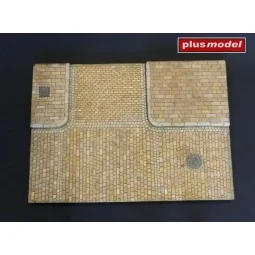 Display base – Cobblestone street intersection, 1/35 - Plus model 619