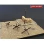 Display base – Cobblestone street intersection, 1/35 - Plus model 619