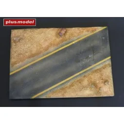 Display base – Road in the desert, 1/35 - Plus model 622