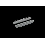 P-51B/C exhausts w/ fairings LööKplus for Arma Hobby - Eduard Acces...