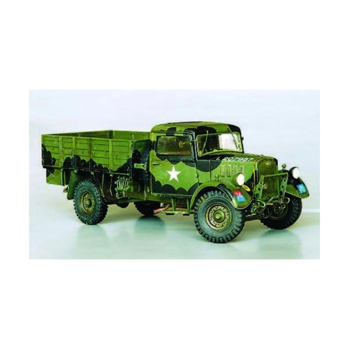 Britischer Lastwagen 1, 5 t WOT 3D, 1/35 - Plus model 198
