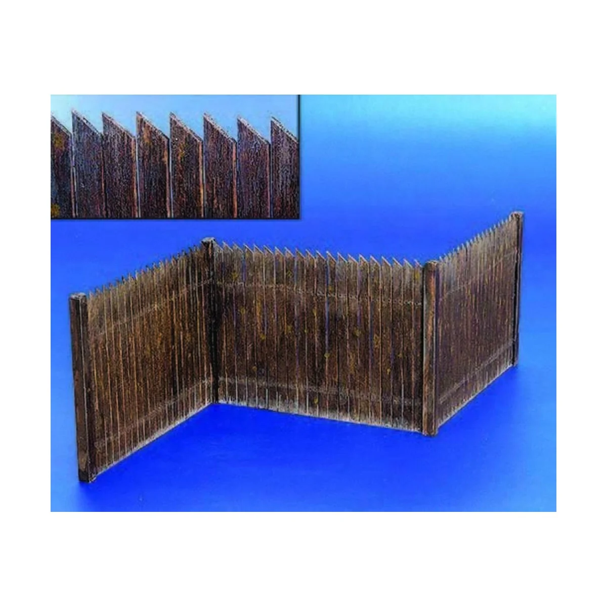 Lattenzaun aus echtem Holz, 1/35 - Plus model 217
