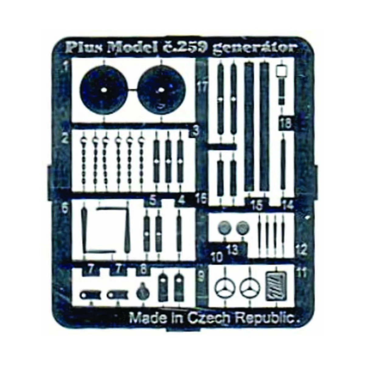 Deutscher Hochleistungs-Generator A, 1/35 - Plus model 259