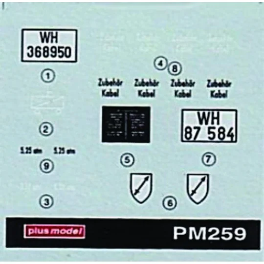 Deutscher Hochleistungs-Generator A, 1/35 - Plus model 259