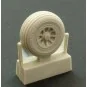 C-119 Boxcar wheels early version, 1/72 - Plus model AL7039