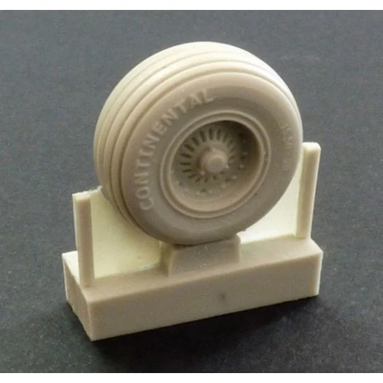 C-119 Boxcar wheels late version, 1/72 - Plus model AL7040