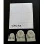 B-26 Marauder early wheels diamond tread, 1/72 - Plus model AL7043