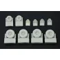 P-3 Orion wheels, 1/72 - Plus model AL7053